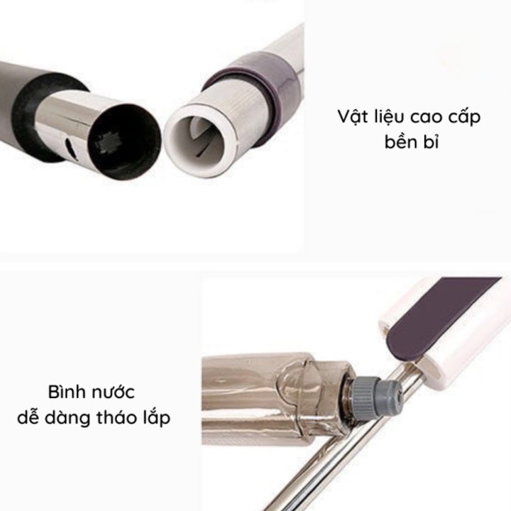 CÂY LAU NHÀ THÔNG MINH KÈM BÌNH XỊT NƯỚC TIỆN LỢI