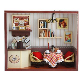 Mô hình shop cafe Dense Feeling Moment Tiny House 13502