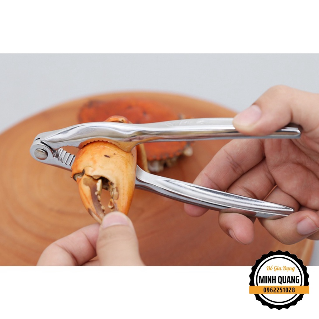 Kẹp Càng Cua, Càng Ghẹ Và Tách Vỏ Các Loại Hạt Cứng Inox Cao Cấp Chắc Chắn - Dụng Vụ Tách Vỏ Hạt Chuyên Dụng