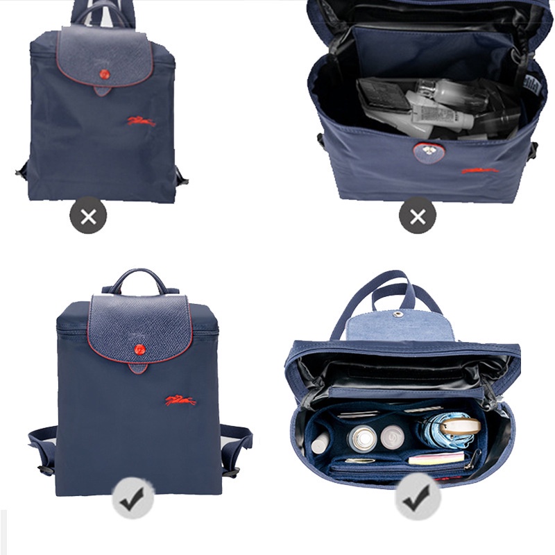 Hàng Có Sẵn Ba Lô Đựng Mỹ Phẩm LongChamp Le Pliage Bằng Vải Nỉ Sắp Xếp Gọn Gàng Cho Nam Và Nữ