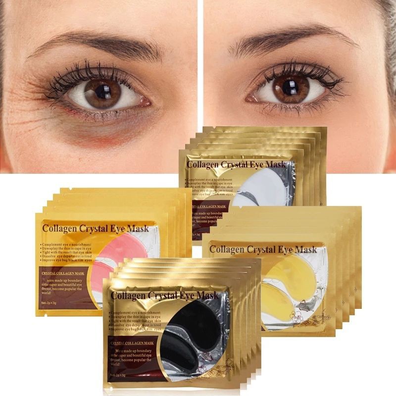 Mặt nạ mắt collagen xóa thâm quầng mắt nhiều mẫu (combo 10 cặp) HATAJI
