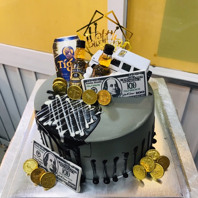 Chai rụ mô hình CHlVAS mini trang trí bánh sinh nhật