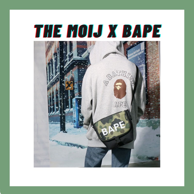 Túi đeo chéo Bape Camo 2020 -  A BATHING APE 2020 AUTUMN MAGAZINE MOOK BAPE SHOULDER BAG