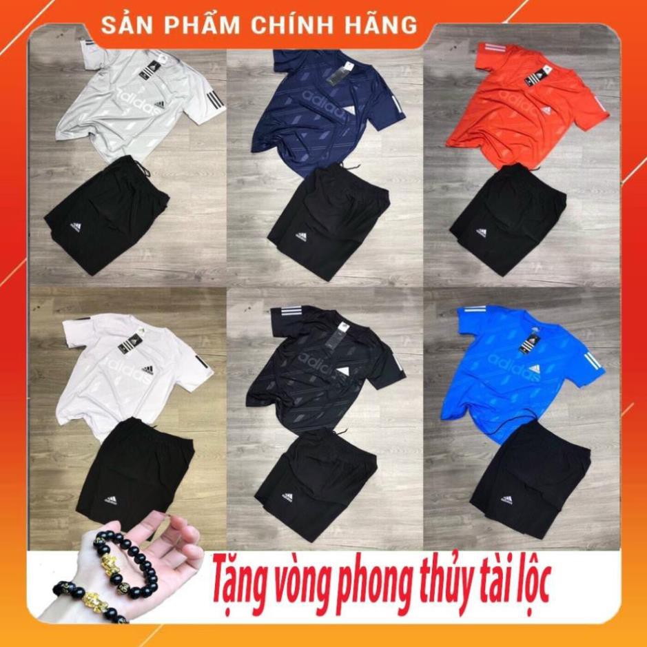 [GIÁ SỐC] Bộ Hè Nam, Bộ Thể Thao Nam Adidas Cộc tay chất liệu thun lạnh mềm mịn- BN296 - Xưởng May Thành Tôn ❕ ་