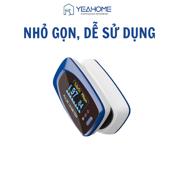 Máy Đo Nồng Độ Oxy Trong Máu SPO2 và Nhịp Tim CONTEC Hàng Chính Hãng, Bảo hành 36 tháng - Yeahome Store