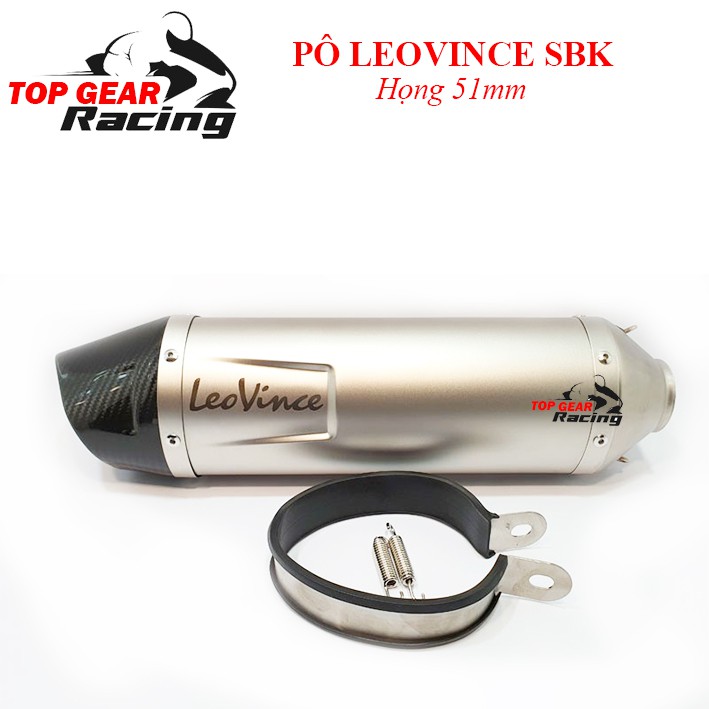 Pô Leovince SBK - Kèm cổ Bầu Tổ ong - Hàng Đẹp