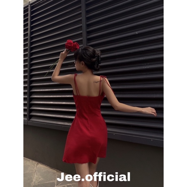 Jee - BURGUNDY dress