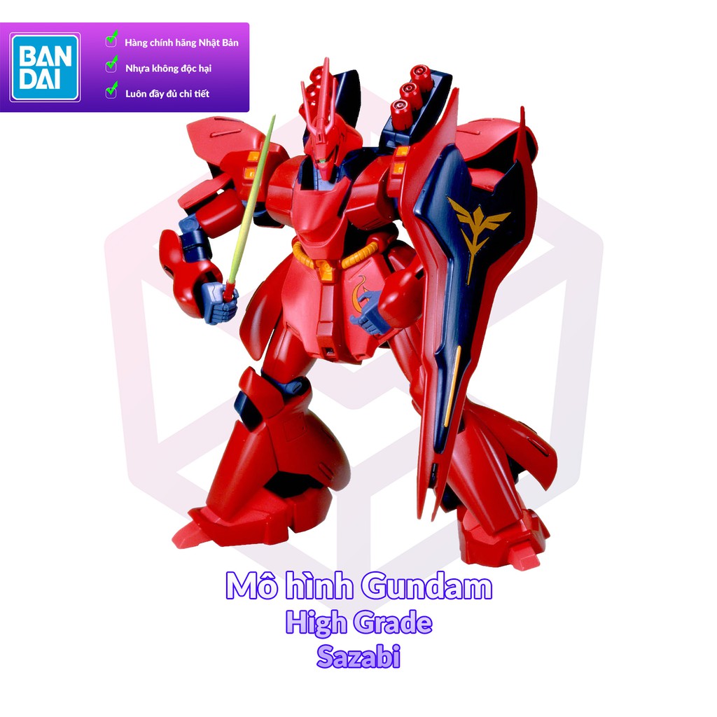 Mô Hình Gundam Bandai HG 088 MSN-04 Sazabi 1/144 UC MS Gundam [GDB] [BHG]