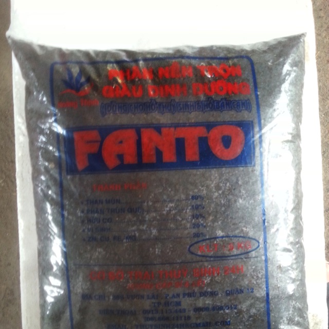 Phân nền trộn giàu dinh dưỡng FANTO