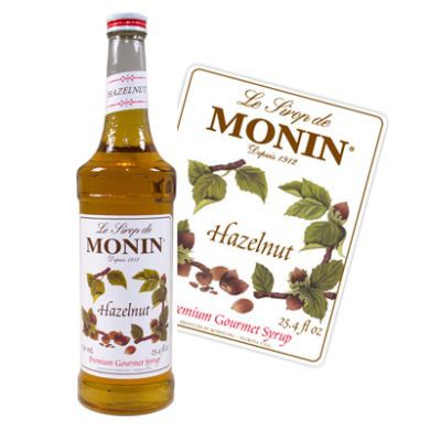 Syrup Monin Hazelnut (Hạt Dẻ) 700ml