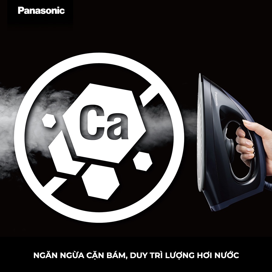 [Mã ELPANA4N giảm 10% đơn 500K]Bàn ủi hơi nước cao cấp Panasonic NI-GT200ARA – Ủi phẳng cực nhanh - Diệt khuẩn tối ưu –