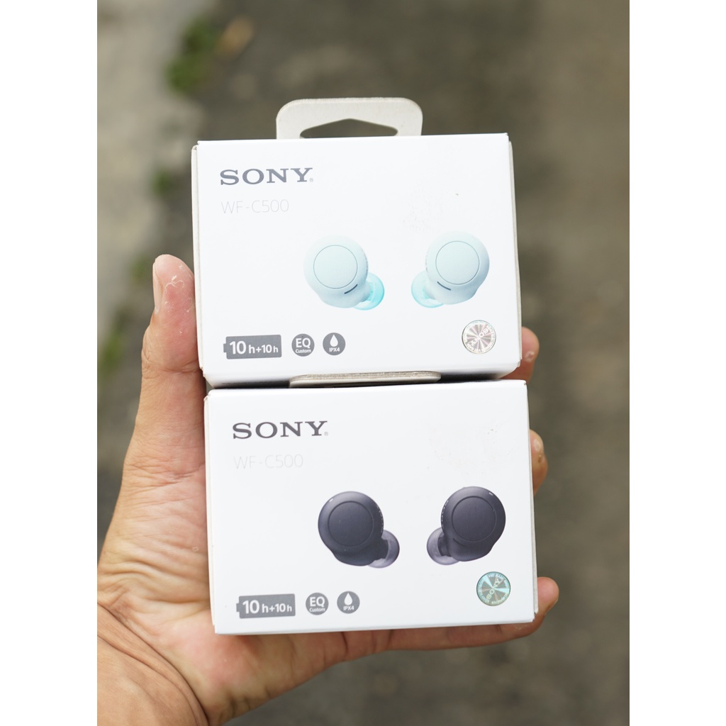 Tai nghe SONY Truly Wireless WF-C500-HÀNG CHÍNH HÃNG CTY SONY VIỆT NAM, NEW NGUYÊN SEAL