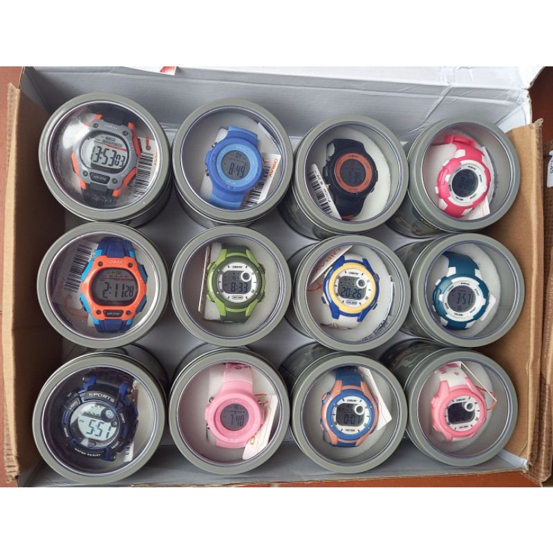 Đồng hồ trẻ em điện tử Diray  hàng cao cấp có bảo hành, dây silicon