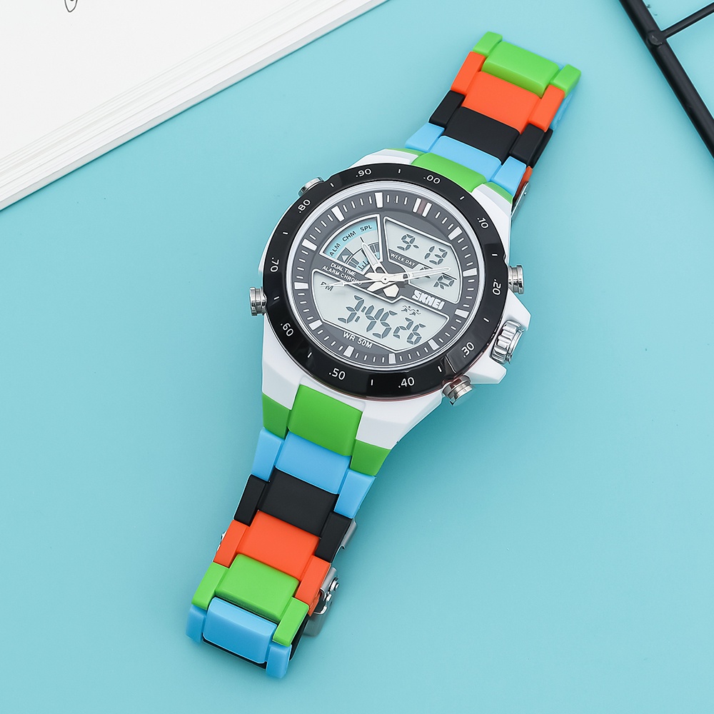 Đồng Hồ Nam Điện Tử Thể Thao Pin Nhật, Kháng Nước SKMEI - 1016CMGN - Hàng Chính Hãng