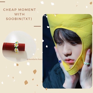 Nhẫn cheap moment với TXT Soobin