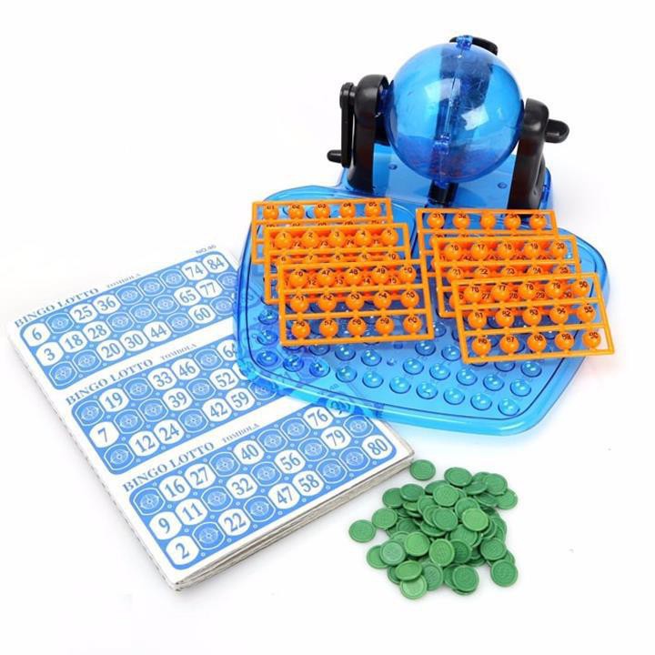 Bộ Đồ Chơi Lô Tô Bingo Neo Bằng nhựa Cao Cấp - Lô Tô Trò Chơi Giải Trí Lành Mạnh Vui Vẻ Không Quạo