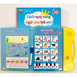 [ HOT ] Đồ Chơi Sách Điện Tử Học Song Ngữ Tiếng Anh Hãng Thanh Nga - Mẫu Mới Nhất