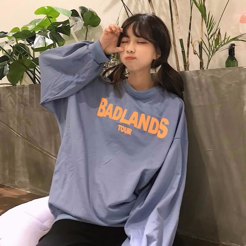 Áo Hoodie Nữ Tay Dài Thời Trang Hàn Quốc 2021