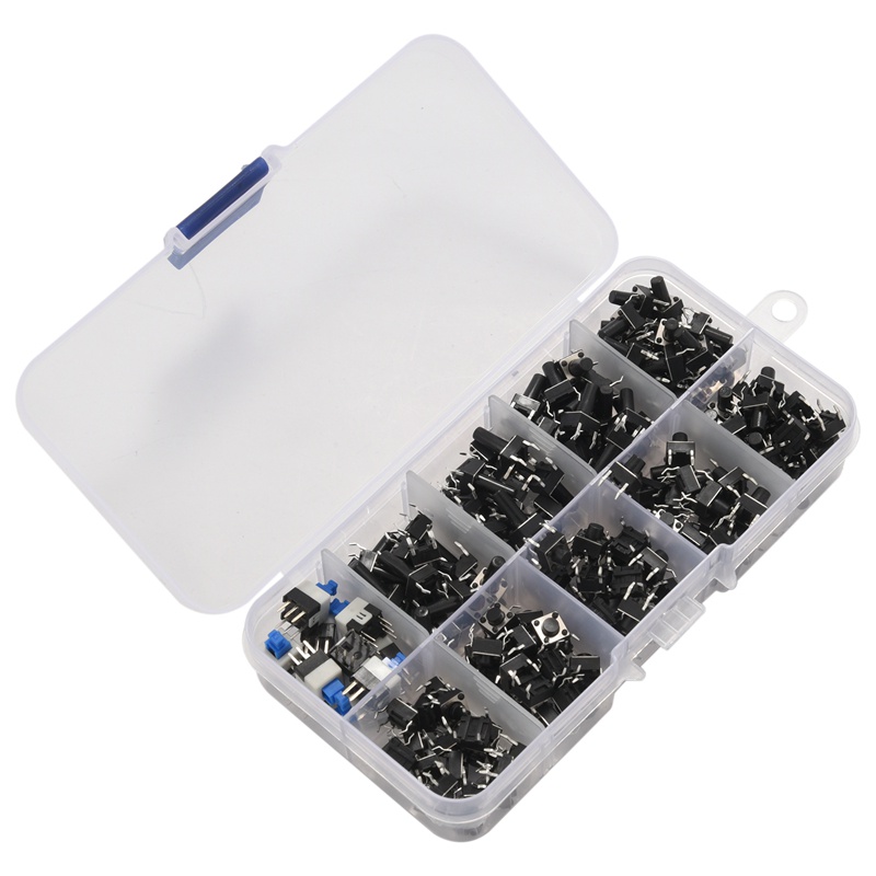 Bộ 180 công tắc nút nhấn 6x6 chuyên dụng