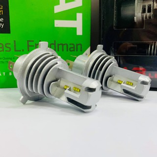 Đèn Pha Led M14 Viking 55w chân H4 - siêu phẩm đèn led với đường cắt chống chói người đối diện