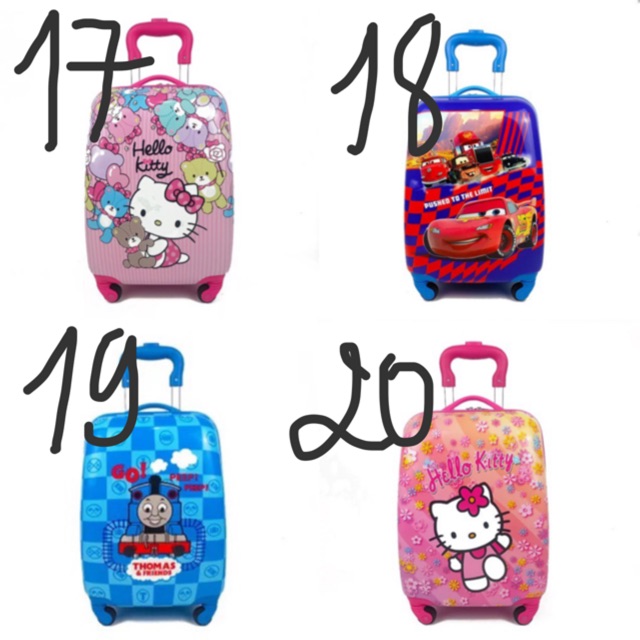 VALY KÉO CHO BÉ size 18  SẴN ĐỦ MẪU
