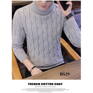 Áo len nam cổ lọ dày BS29