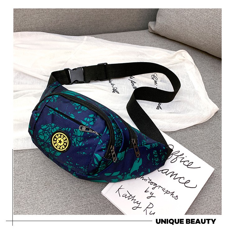 Túi Bao Tử Kết Hợp Đeo Chéo Ngực Phối Màu Phong Cách EMI BE35 | BigBuy360 - bigbuy360.vn