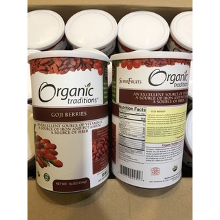 KỶ TỬ HỮU CƠ ORGANIC TRADITONS GOJI BERRIES 400G - FROM USA