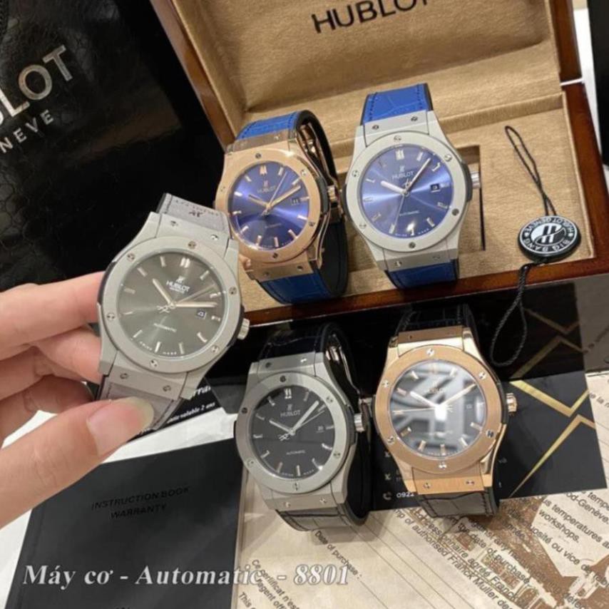 [Máy cơ automatic] Đồng hồ nam Hublot máy cơ cao cấp chống nước - shop105