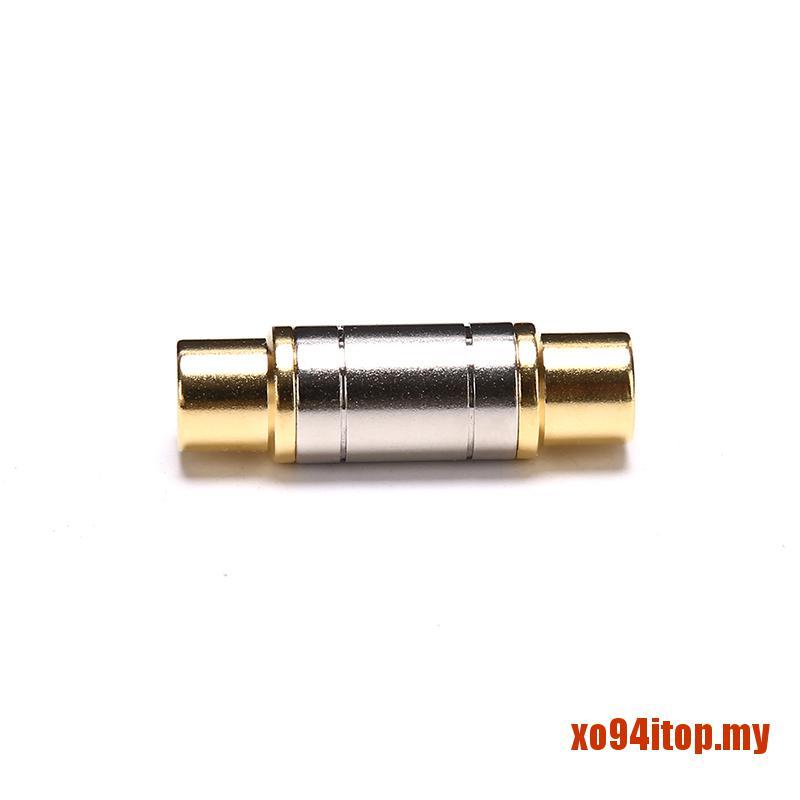 Set 2 Đầu Nối Rca Kép Mạ Vàng Chuyên Dụng | BigBuy360 - bigbuy360.vn