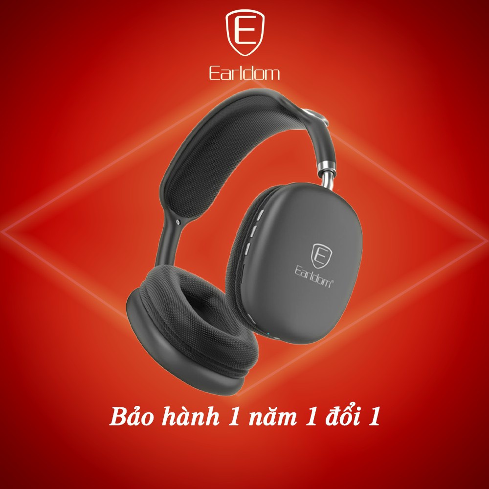Tai Nghe Bluetooth Không Dây Chụp Tai Chính Hãng Earldom BH102 Chống Ồn Chủ Động Âm Thanh Tuyệt Vời
