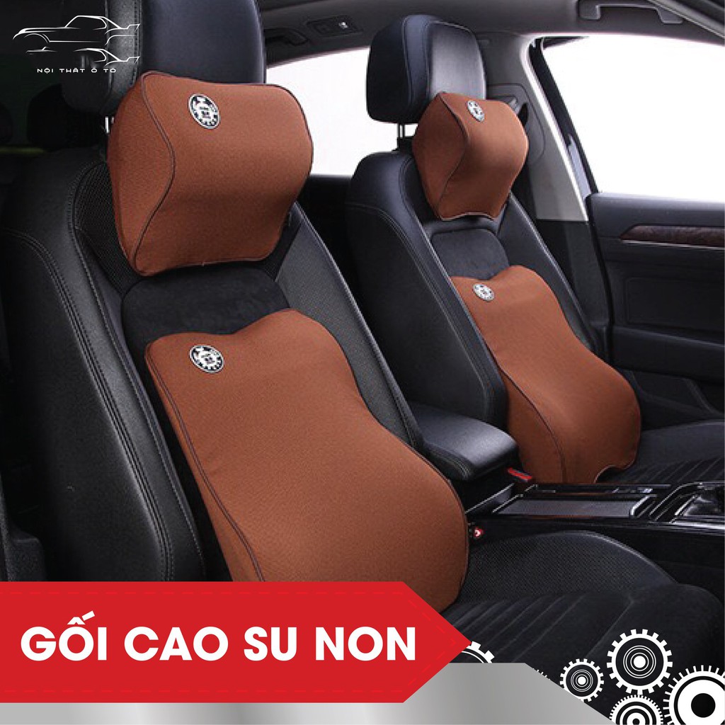 Tựa Lưng Gối Đầu Cao Su Non Cao Cấp Cho Xe Hơi, Ghế Văn Phòng