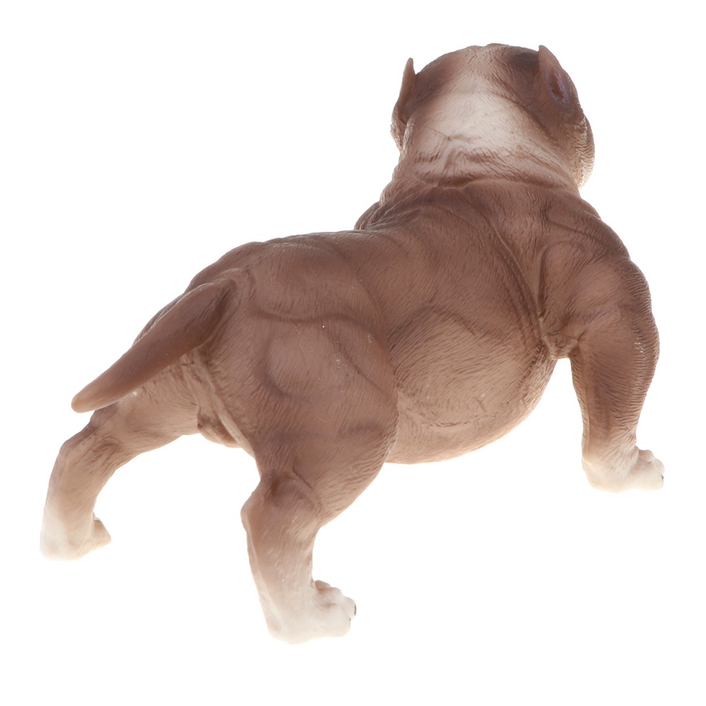 Mô hình đồ chơi hình chó Pitbull Mỹ và thú ngộ nghĩnh