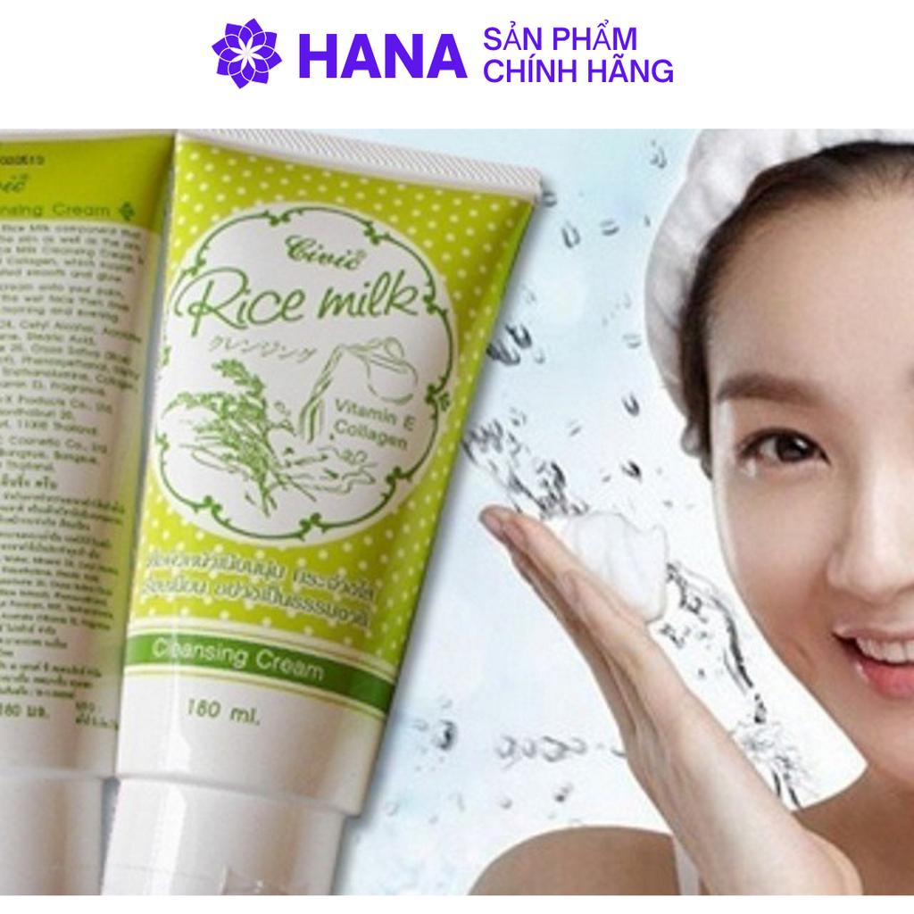 Sữa rửa mặt gạo Civic Rice milk Thái Lan 180ml