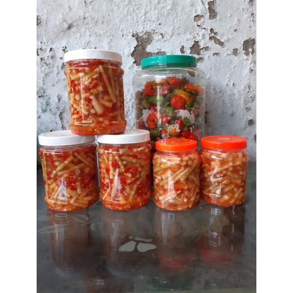Măng sặt ngâm tỏi ớt