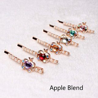 Set 2 kẹp tóc đính đá