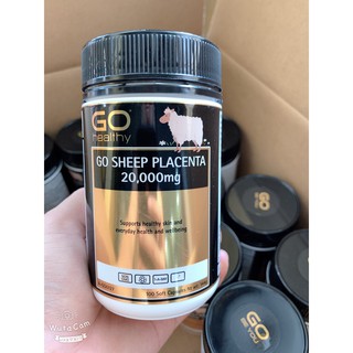 Viên uống nhau thai cừu Go Placenta 20,000mg , lọ 100 viên (Go 100v)