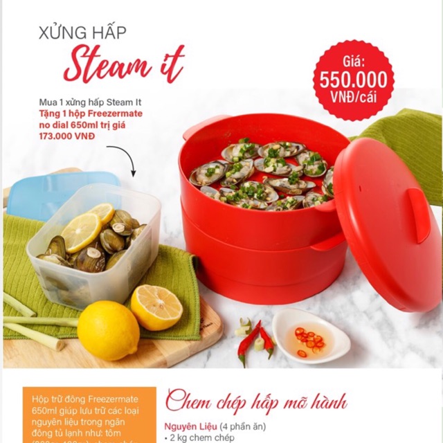 UDT4- Xửng hấp Steam it - Chili