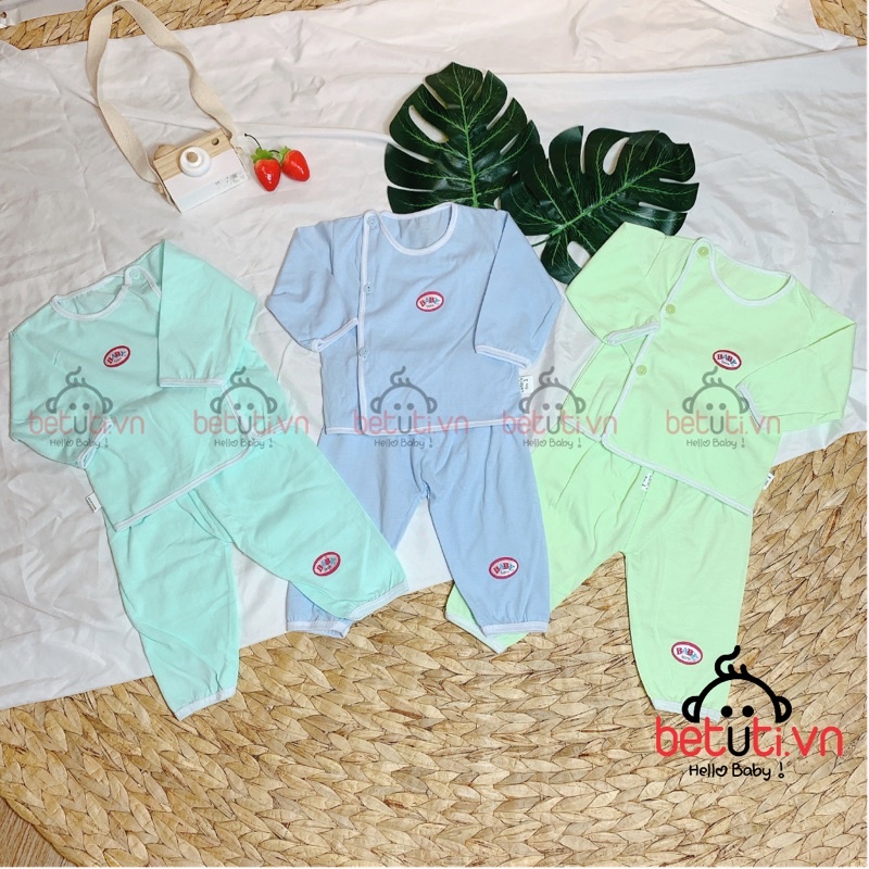 Bộ sơ sinh dài tay baby born cho bé, bộ quần áo lọt lòng