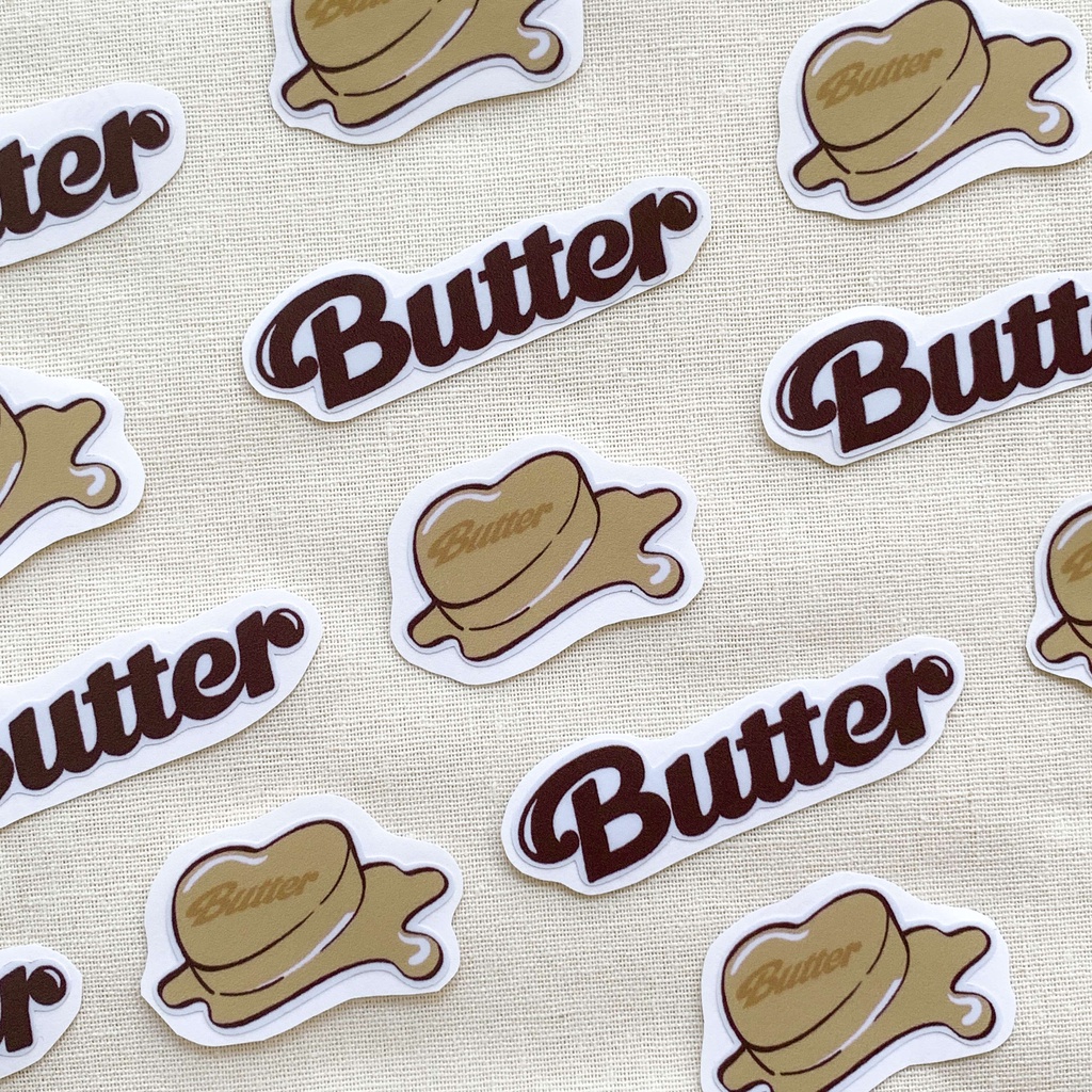 Butter - BTS die cut sticker | miếng dán | BigBuy360 - bigbuy360.vn