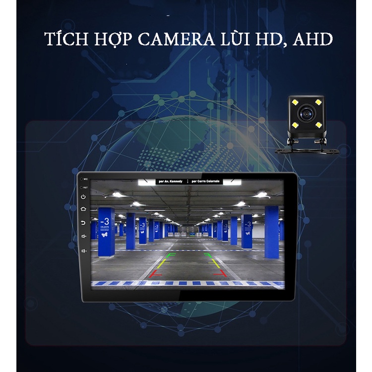 Bộ màn hình liền camera 360 cho xe HUYNDAI ACCENT- giá màn hình dvd ô tô, camera ô tô 360 độ, bán buôn phụ kiện ô tô