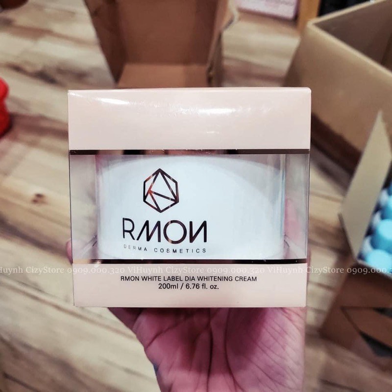 Kem Dưỡng Trắng Da Rmon White Label Dia Whitening Cream