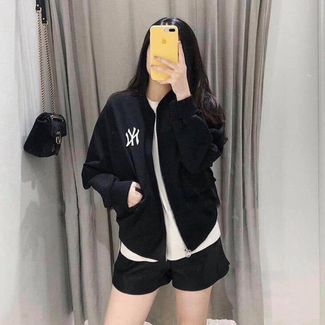 ÁO BOMBER THÊU NY SIÊU PHẨM