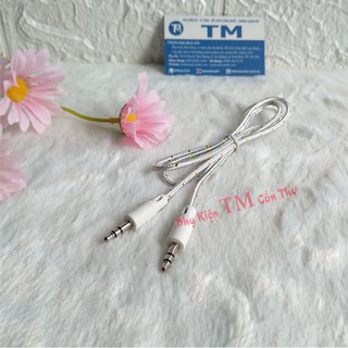 Cáp âm thanh 2 đầu 3.5mm dây dù dài 1m