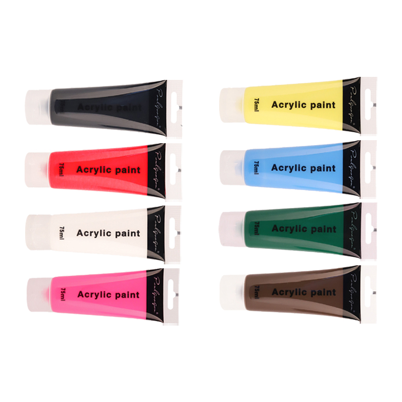 Ống Acrylic 75ml 12 Màu Vẽ Tranh