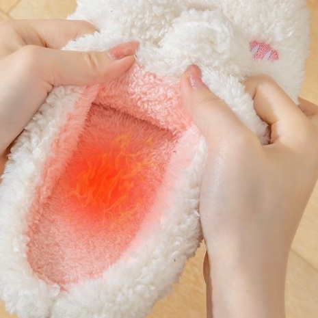 Dép Bông Đi Trong Nhà, Văn Phòng Làm Việc Hình Dáng Chú Thỏ Siêu Đáng Yêu