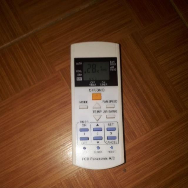Điều khiển điều hòa Panasonic 1 chiều