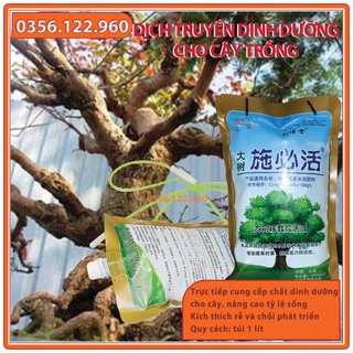 Túi truyền dinh dưỡng cho cây trồng - túi 1kg - Dành cho cây mới trồng, cây suy yếu