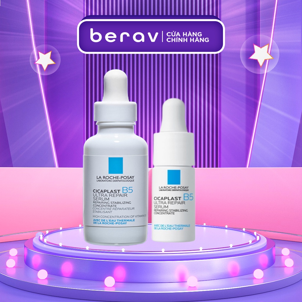 Dưỡng chất Serum giúp làm mềm, mượt và ẩm, phục hồi da La Roche-Posay Cicaplast Baume B5 Ultra Repair 30ml