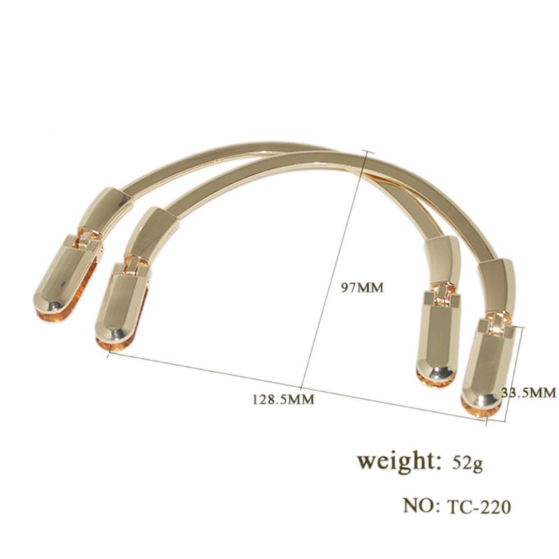 Tay Cầm Kim Loại Thay Thế Cho Túi Xách DIY